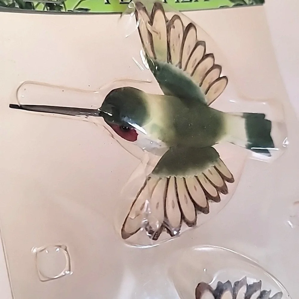 NOS Lot of 7 Colorful Craft Birds 3